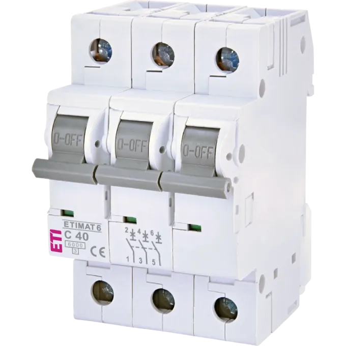 ETI ЕТІ MAT 6 3Р 40А 6kA C