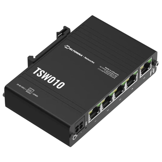 Teltonika TSW010 с монтажом на DIN-рейку