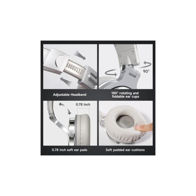 OneOdio Pro 10 Silver