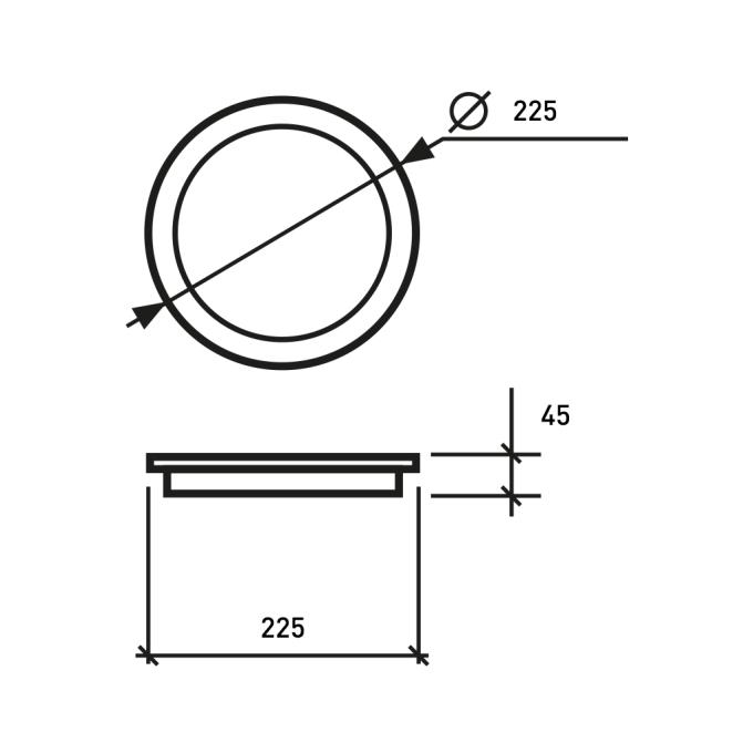 EUROLAMP LED-NLR-38/5