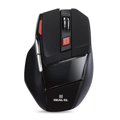 Мышка REAL-EL RM-500 Gaming, USB, black