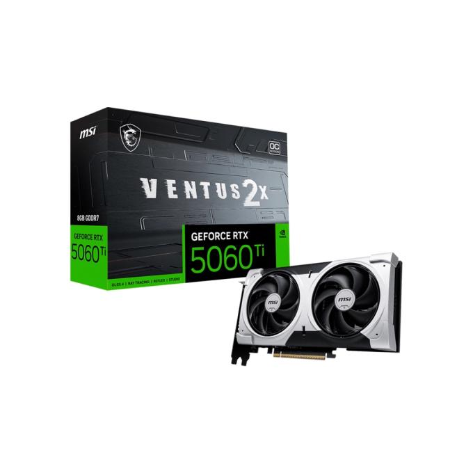 MSI RTX 5060 Ti 8G VENTUS 2X OC PLUS