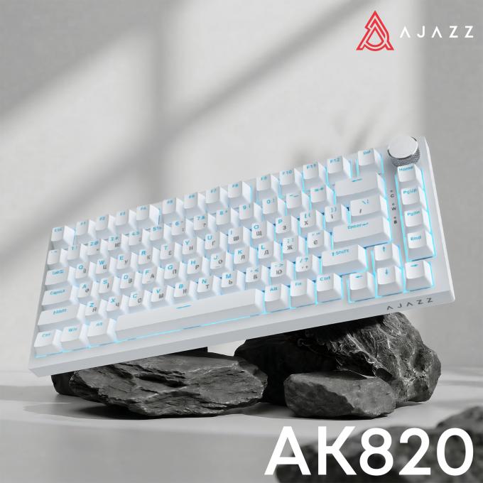 Ajazz AK820-R-W