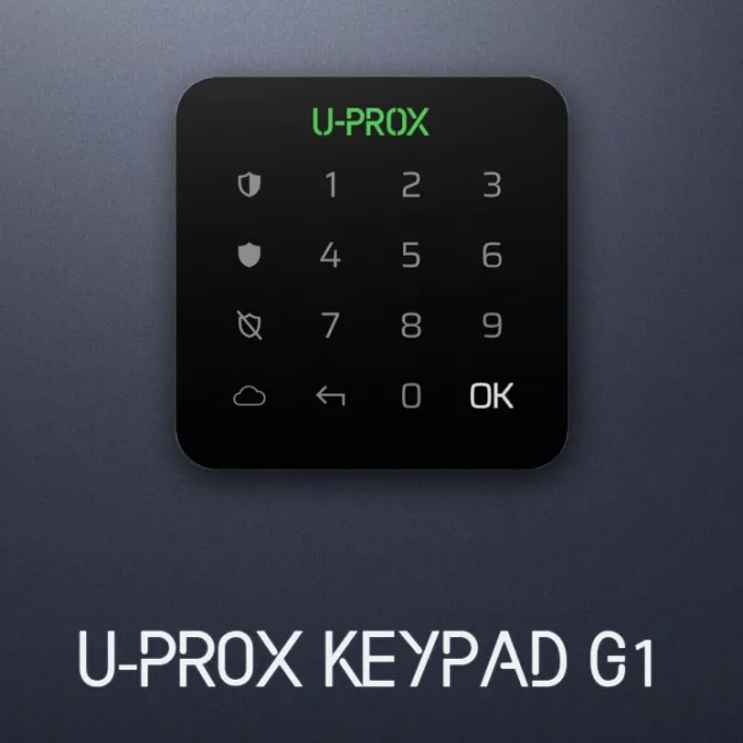 U-Prox  Keypad G1 Black