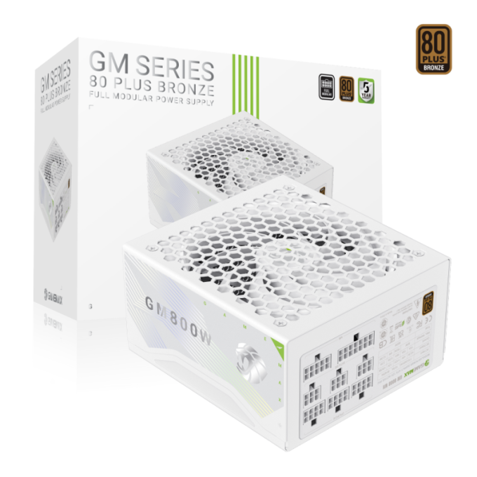 GAMEMAX GM 800B WH Fully-modular New