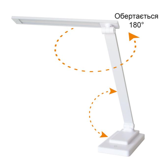 Євросвітло LED акумуляторна Ridy-10-2-PWR 10 Вт біла