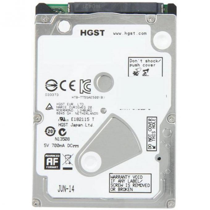 Жесткий диск для ноутбука WDC Hitachi HGST # 0J38065 / HTS545050A7E680 #