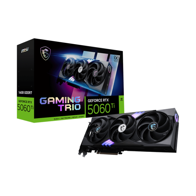 MSI RTX 5060 Ti 16G GAMING TRIO OC