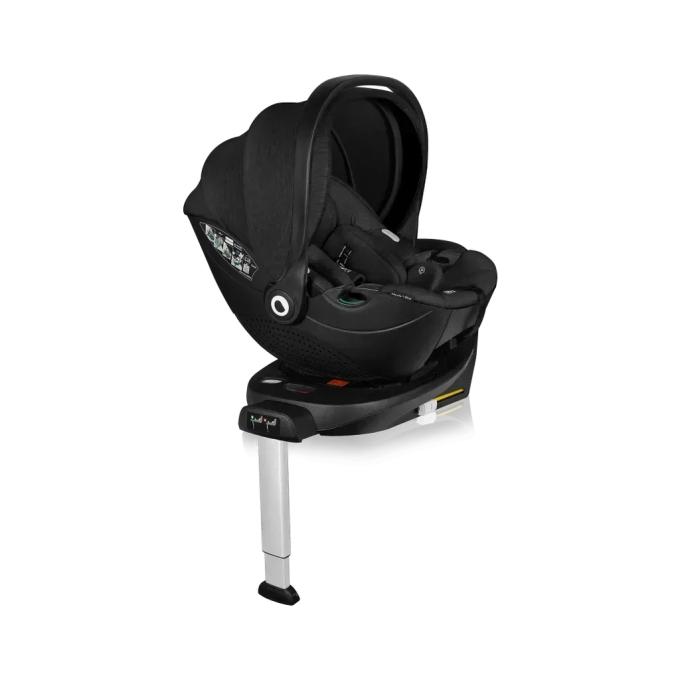 Lionelo LO-MOXIE I-SIZE SET BLACK CARBON