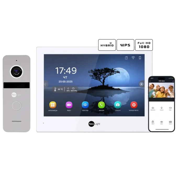 Neolight ALPHA Hybrid + SOLO FHD Silver