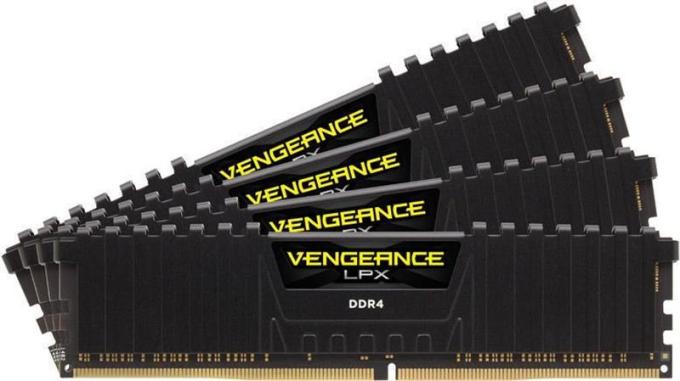 DDR4 4x8GB/3600 Corsair Vengeance LPX Black CMK32GX4M4D3600C18