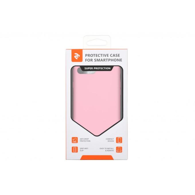 Чехол для моб. телефона 2E Apple iPhone 7/8 Plus, Liquid Silicone, Rose Pink 2E-IPH-7/8P-NKSLS-RPK