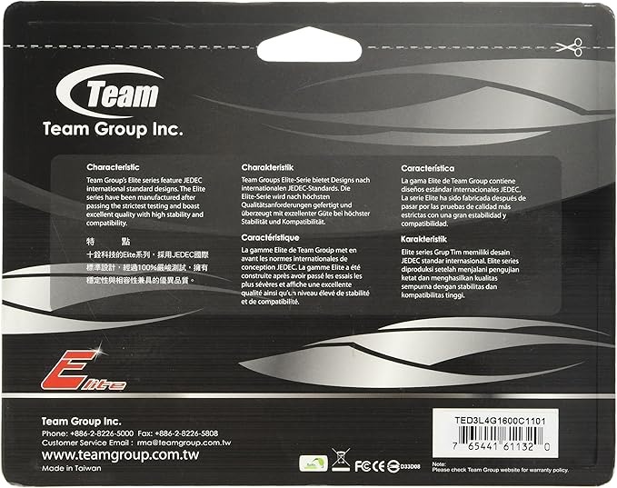 Team TED3L4G1600C1101