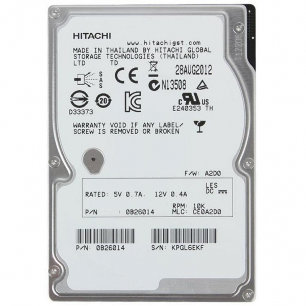 Жесткий диск для сервера WDC Hitachi HGST 0B31236 / HUC101818CS4204