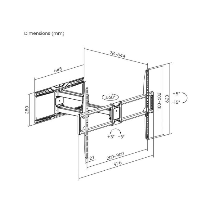 GEMBIRD WM-105ST-01