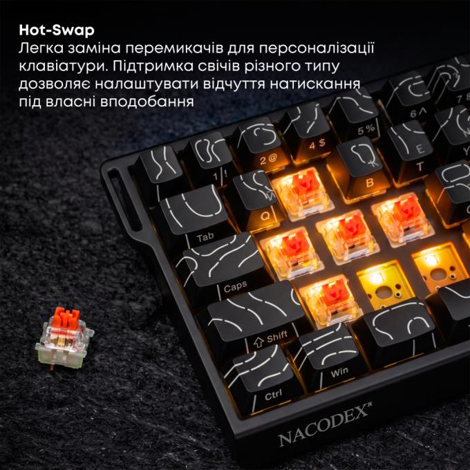 Ajazz NK68-V2-R-S-B