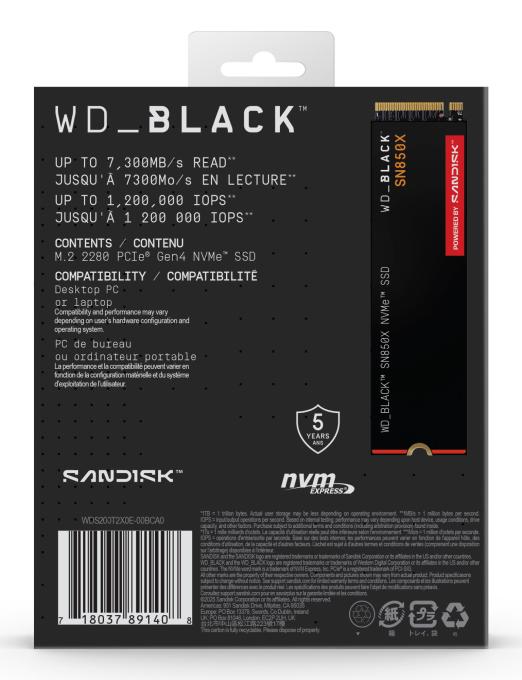 WD WDS200T2X0E