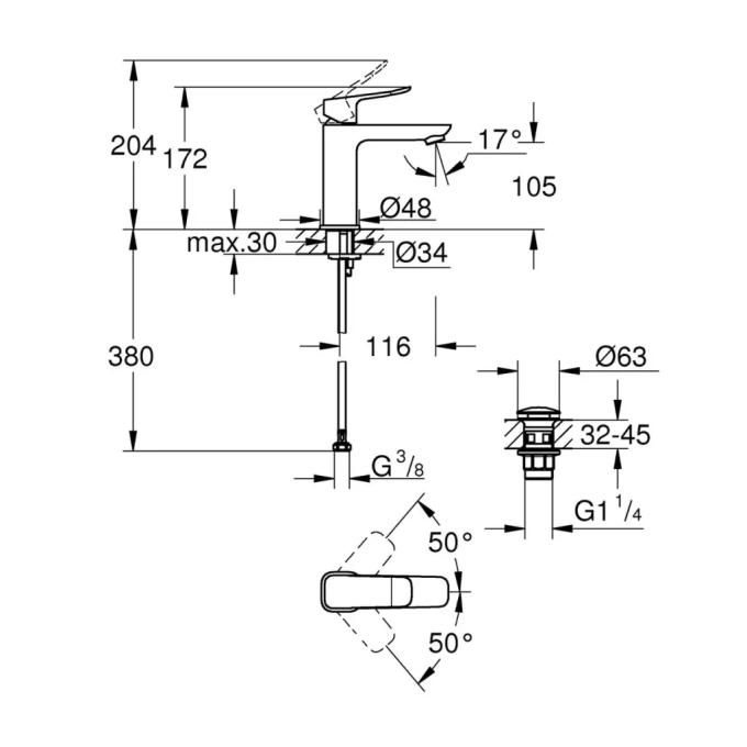 Grohe QuickFix 1018330000