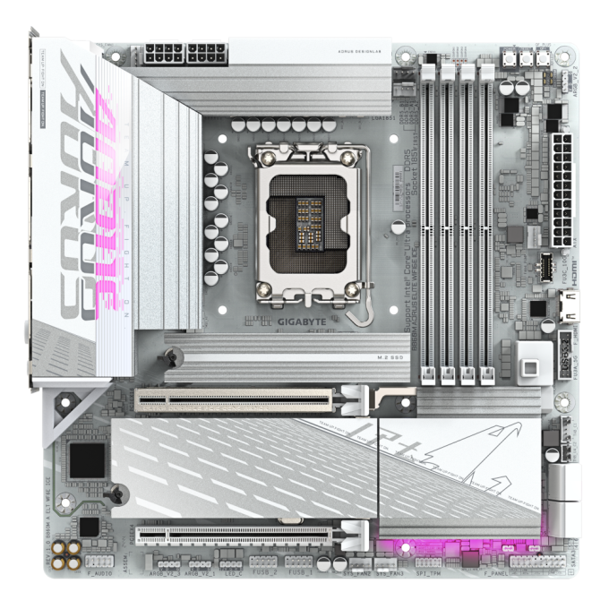 GIGABYTE B860M AORUS ELITE WIFI6E ICE