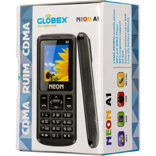Мобильный телефон Globex Neon A1 Black 4820183720313