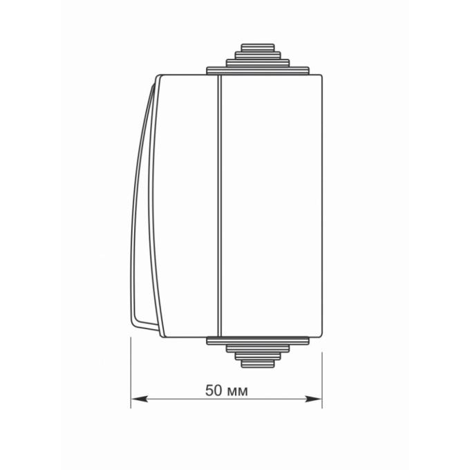 VIDEX BINERA IP65 наружный 1кл проходной