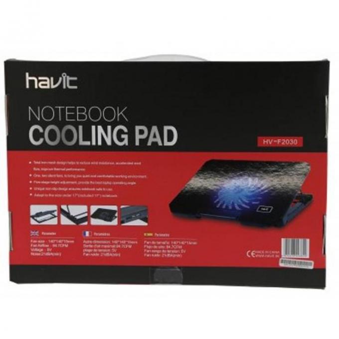 Подставка для ноутбука Havit HV-F2030 USB black 23353