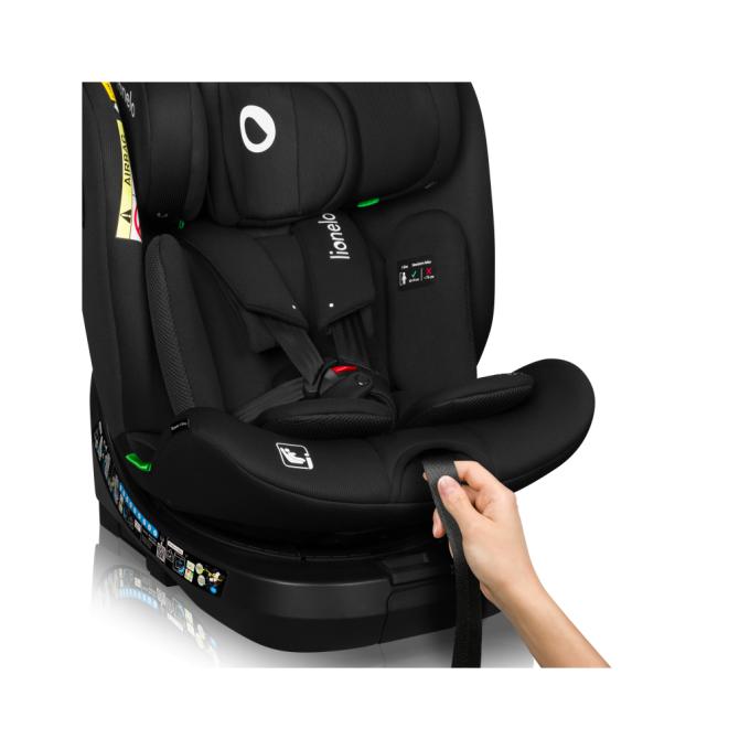 Lionelo LO-BRAVE I-SIZE BLACK CARBON