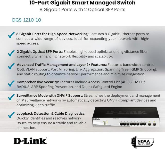 D-Link DGS-1210-10