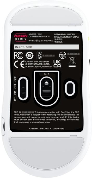 Cherry Xtrfy CX-M68W-PRO-WHITE