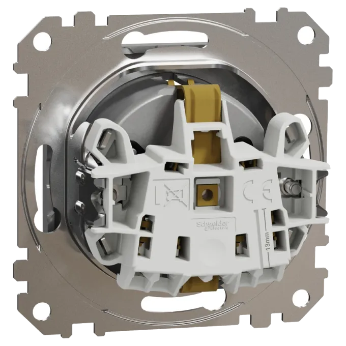 Schneider Electric Sedna Design & Elements SDD113022 с заземлением и шторками