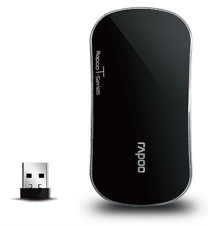 Мышь беспроводная Rapoo T6 Touch Wireless Black T6 black