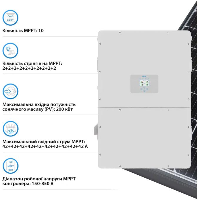 Deye SUN-125K-SG02HP3-EU-GM10