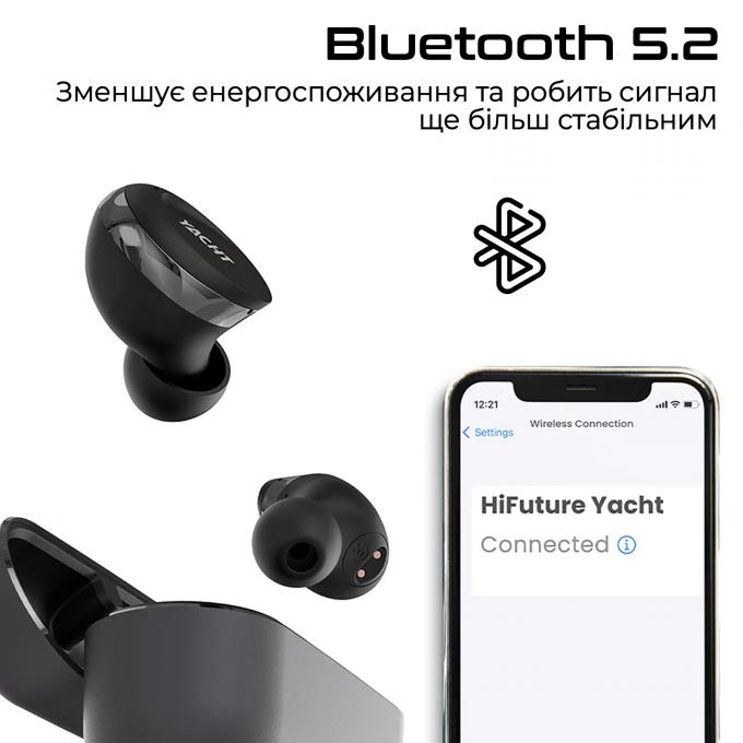 Bluetooth-гарнітура HiFuture Yacht Black (yacht.black)