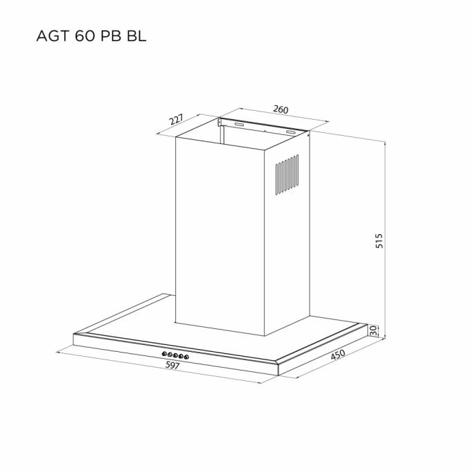 PYRAMIDA AGT 60 PB BL