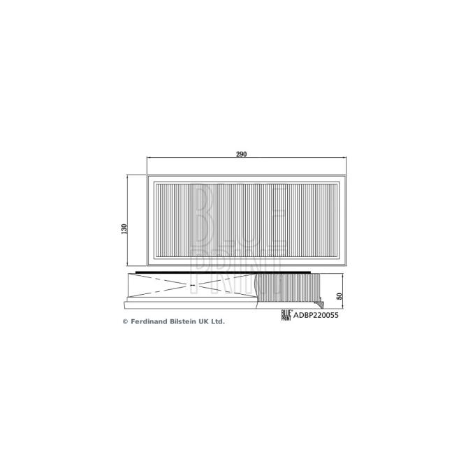 BLUE PRINT ADBP220055
