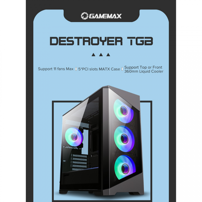 GAMEMAX Destroyer TGB