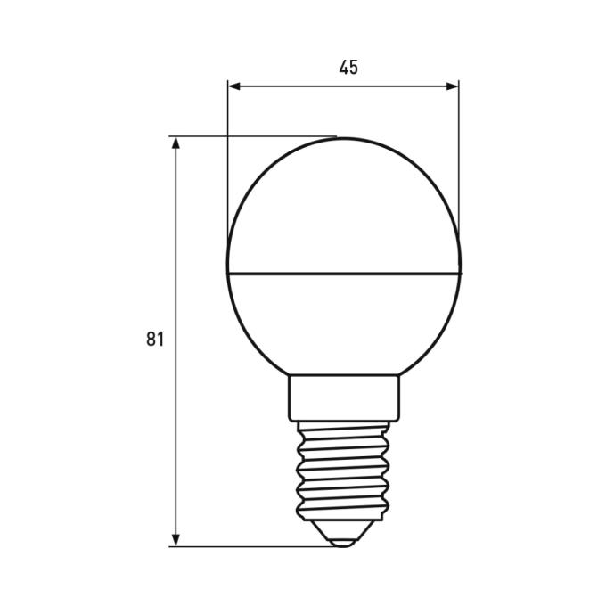 EUROLAMP LED-G45-07144(P)