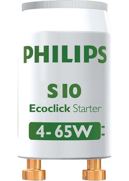 Стартер для TL Philips S10 4-65W SIN 220-240V WH EUR/1000 928392210186