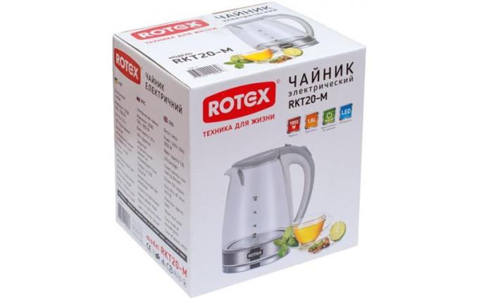 Электрочайник Rotex RKT20-M White