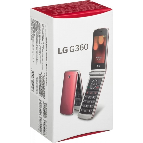 Мобильный телефон LG G360 Dual Sim Red LGG360.ACISRD