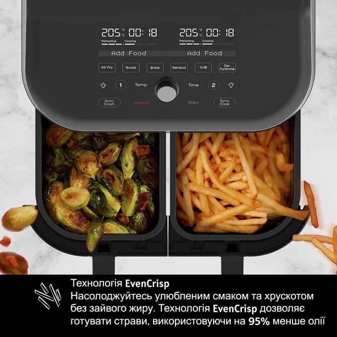 Instant Vortex Plus Double Basket ClearCook