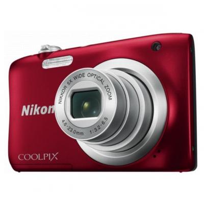 Цифровой фотоаппарат Nikon Coolpix A10 Red VNA982E1
