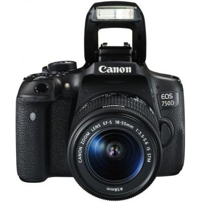 Цифровой фотоаппарат Canon EOS 750D 18-55 IS STM Kit 0592C027