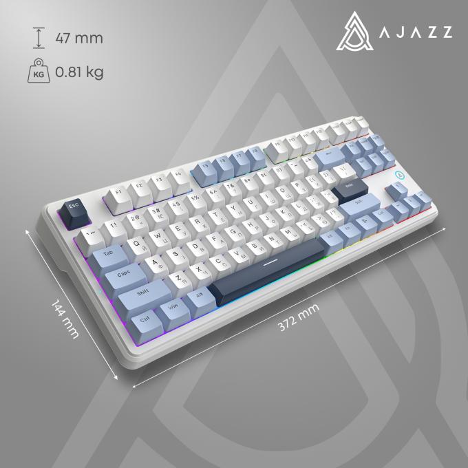 Ajazz AK870-V2-FF-BWB