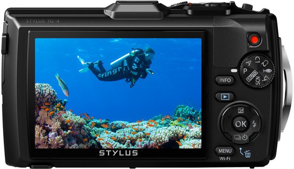 Цифровой фотоаппарат OLYMPUS TG-4 Black V104160BE000