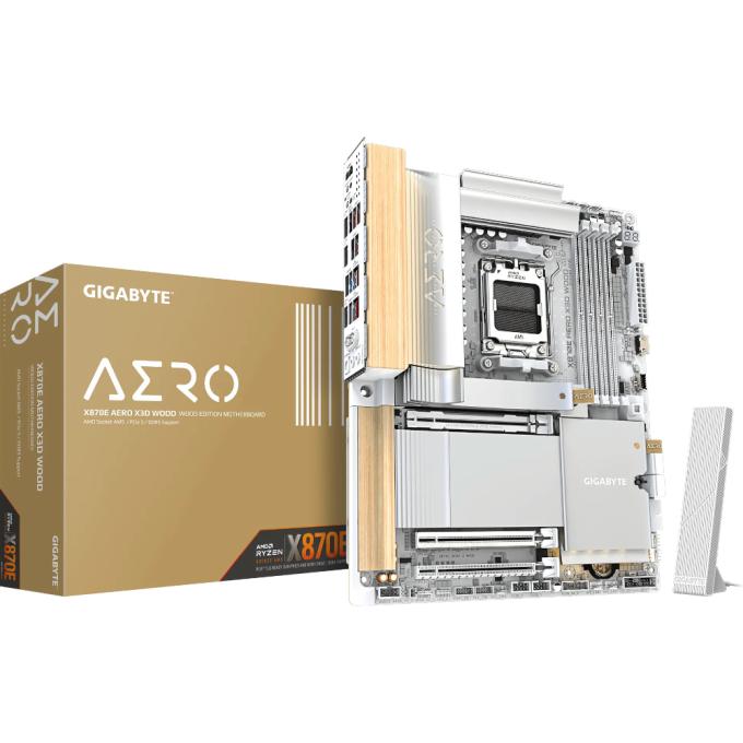 GIGABYTE X870E AERO X3D WOOD