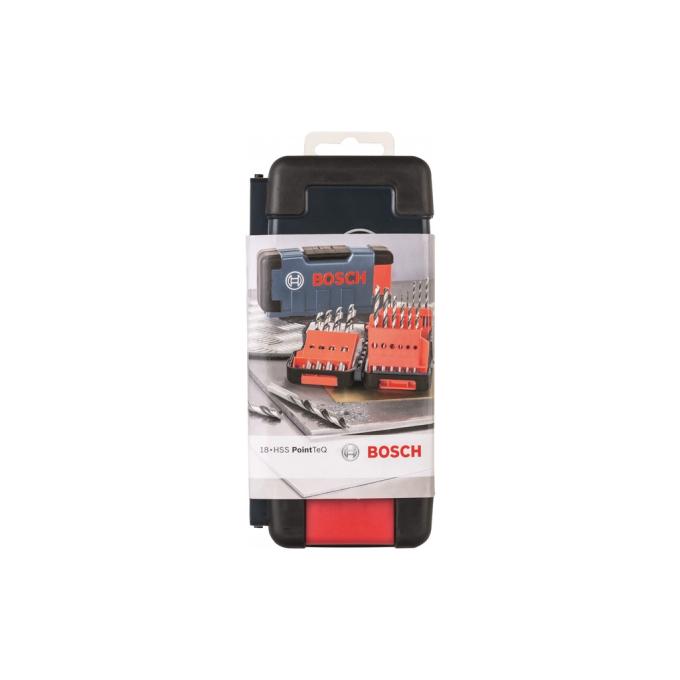 BOSCH HSS PointTeQ 18 штук (2608577350)