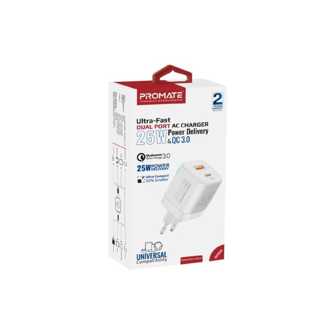 Promate powerport-25ac.white