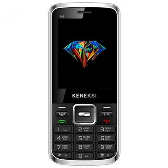 Мобильный телефон Keneksi K6 Black 4602009369124