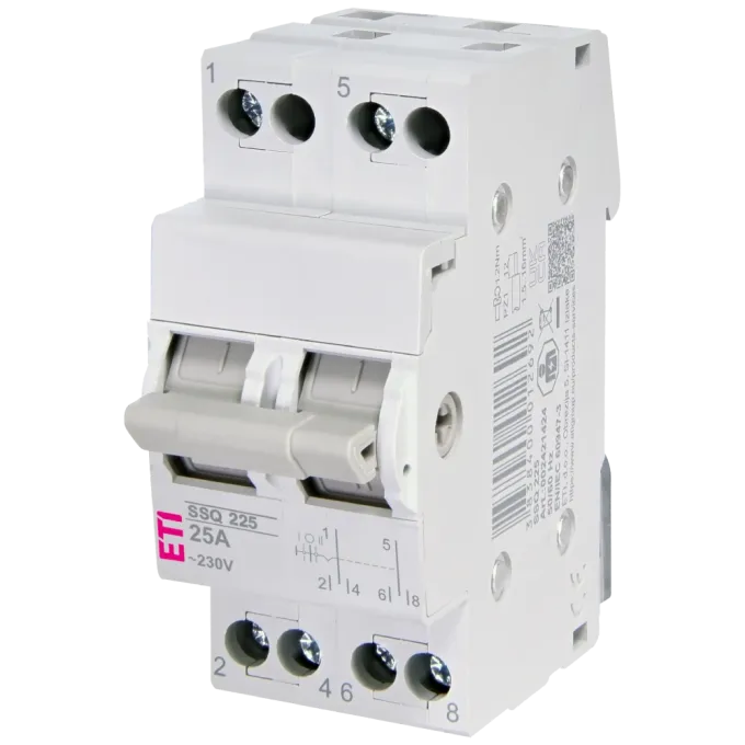 ETI ЕТІ SSQ 225 "1-0-2" 2p 25A